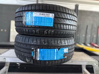 2 new tires 235/50r18 llantas nuevas 235 50 18