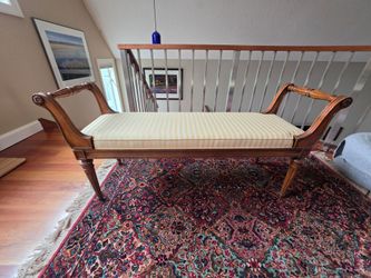 Vanity Bench And of Bed Bench Antique