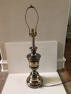 Vintage heavy duty metal lamp