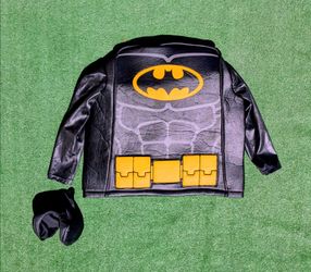 Batman Lego Movie Classic Boys Child Sz Med 7-8 Body Costume Top DC Universe GUC