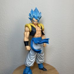 * 31cm Anime Dragon Ball Z Super Saiyan Blue Gogeta Pvc Statue Action Figure