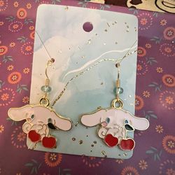 Cinnamoroll Cherry earrings