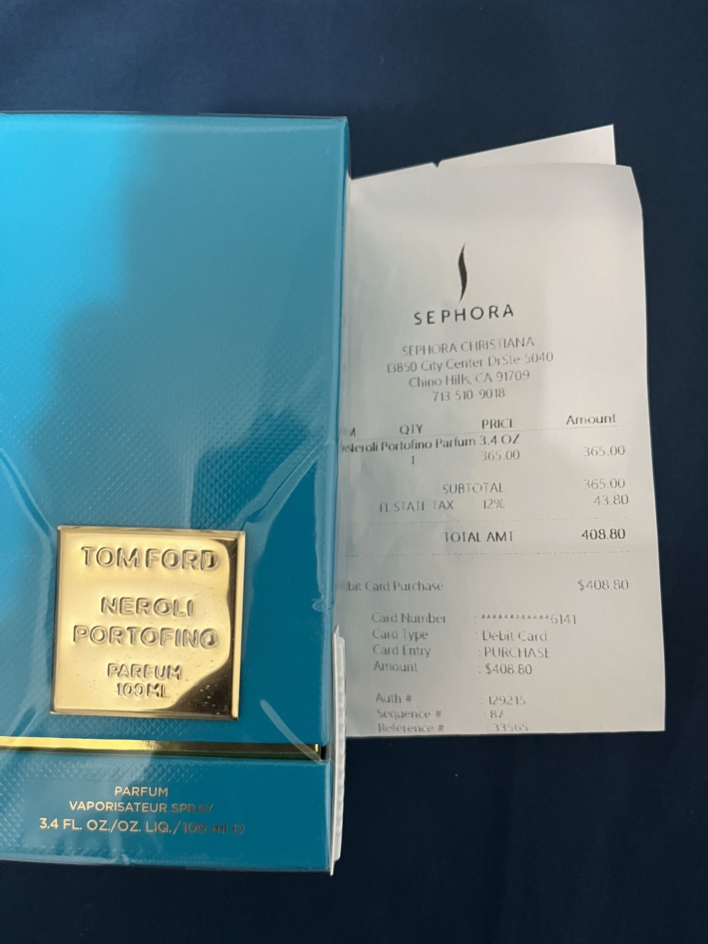 Tom Ford Neroli Portofino Parfum 100ML/3.4 FL
