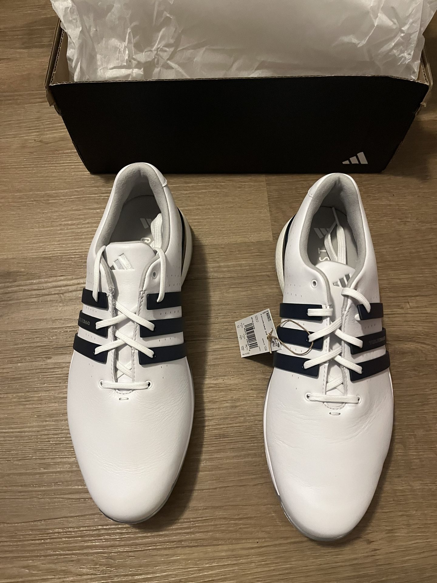 * NEW* Adidas Tour360 24 Golf Shoes - Size 12 WIDE (IF0249)