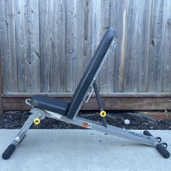 Hoist Folding Bench (Lay Flat Storage)