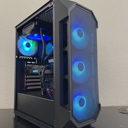 ULTRA FAST Custom 6 Core Liquid Cooled RTX Gaming PC Computer (i5 8600k, 32GB RAM, GTX 1070, 256GB NVMe + 3TB HDD)