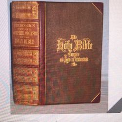 1870 Large Book Hitchcocks New & Complete Analysis Of The Holy Bible