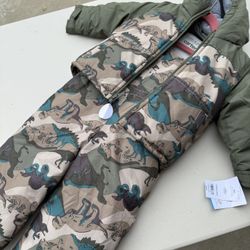 Boys Snow Bib/jacket And Boots 