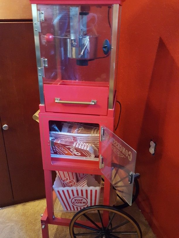 Nostalgia 48" Standing Popcorn Maker