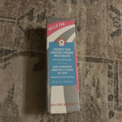 New Hello Fab Coconut Skin Smoothie Priming Moisturizer 