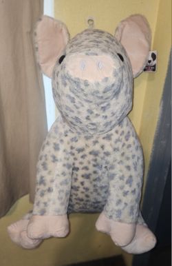 Free** Big Plush Pig