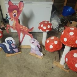 Bambi Party Decorations No The Mushrooms!