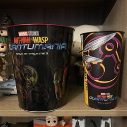 Ant-Man and The Wasp Quantumania popcorn bucket and cup