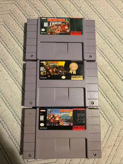 Donkey Kong Country  1 2 3 trilogy