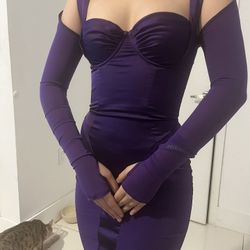 Beautiful Purple Dress.
