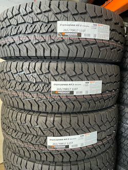 265/70/17 HANKOOK AT 4 NEW TIRES INSTALLED ✅ INSTALADAS ✅ we do computer Aligment 🔥