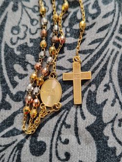 13" Multiple Colors Rosary 