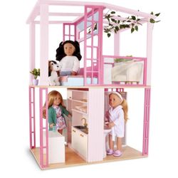 Our Generation Lovely Loft Dollhouse for 18" dolls w/ 63 pc accessories