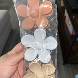 Flower Hair Clips
