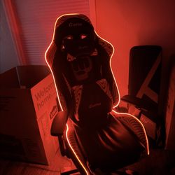 PewDiePie Throttle Series Gaming Chair - Red Non-LED