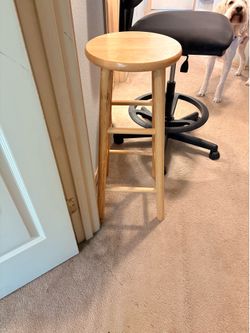 Wooden stool