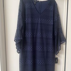 Dress - Navy Blue Size 16