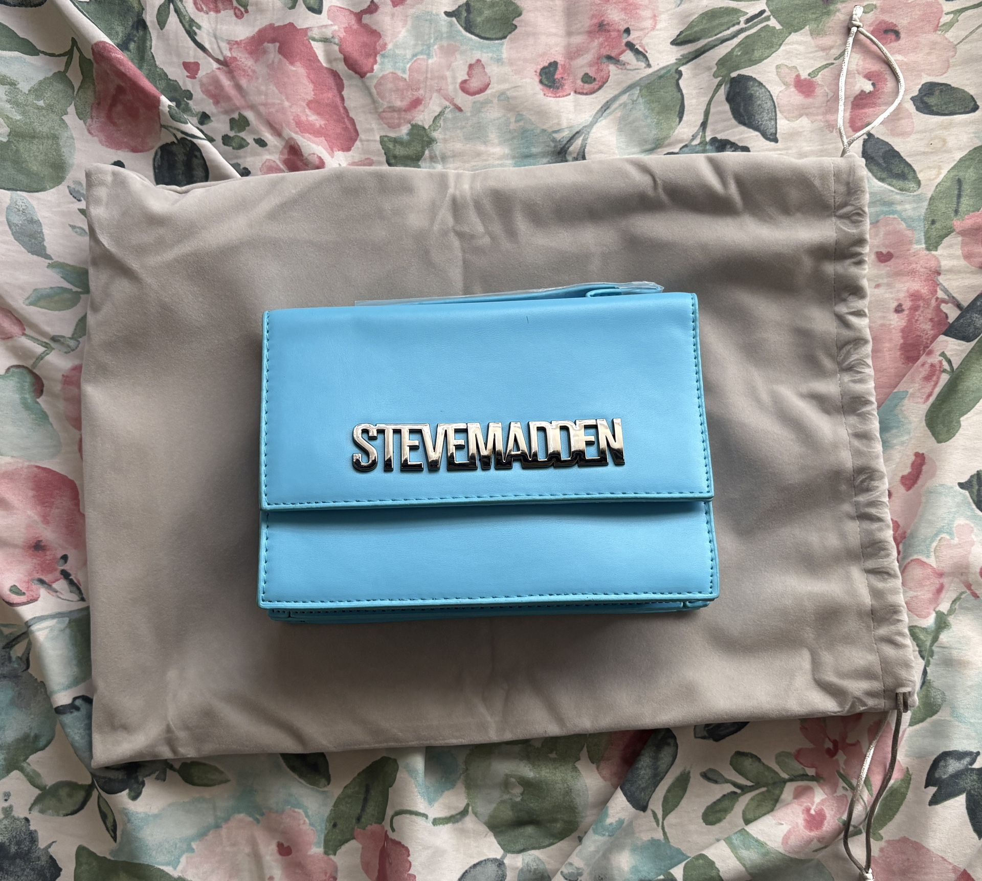 Blue Steve Madden Purse 