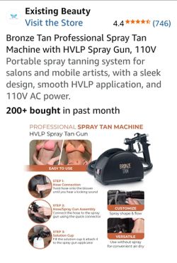 Self tanning machine
