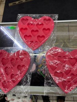 MarStore Heart Shaped Silicone Molds