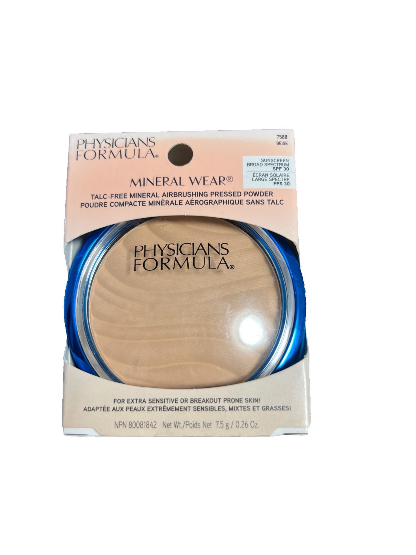 Physicians Formula Mineral Wear Talc-Free Airbrushing Pressed Powder 7588 BEIGE