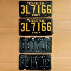 Old plates