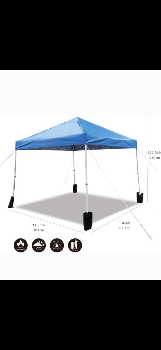 10×10 Canopy Flame And Water Resistant