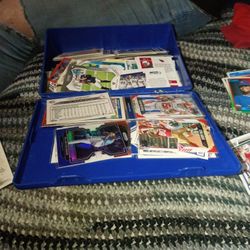 Baseball Basketball And Football Cards Lots Of Em 