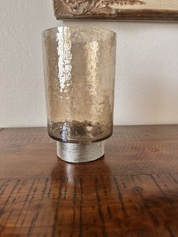  Glass Hurricane Candel Holder 