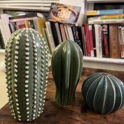 Ceramic Cactus Set 