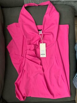 CurvySweet Rose Pink Halter Neck Dress New with Tags