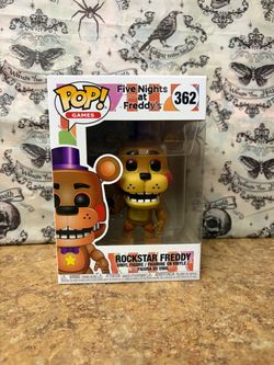 Five Nights at Freddy's Rockstar Freddy Funko Pop Vinyl Figure Games 362