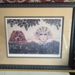 “Two Beauties" by French artist Louis Icart