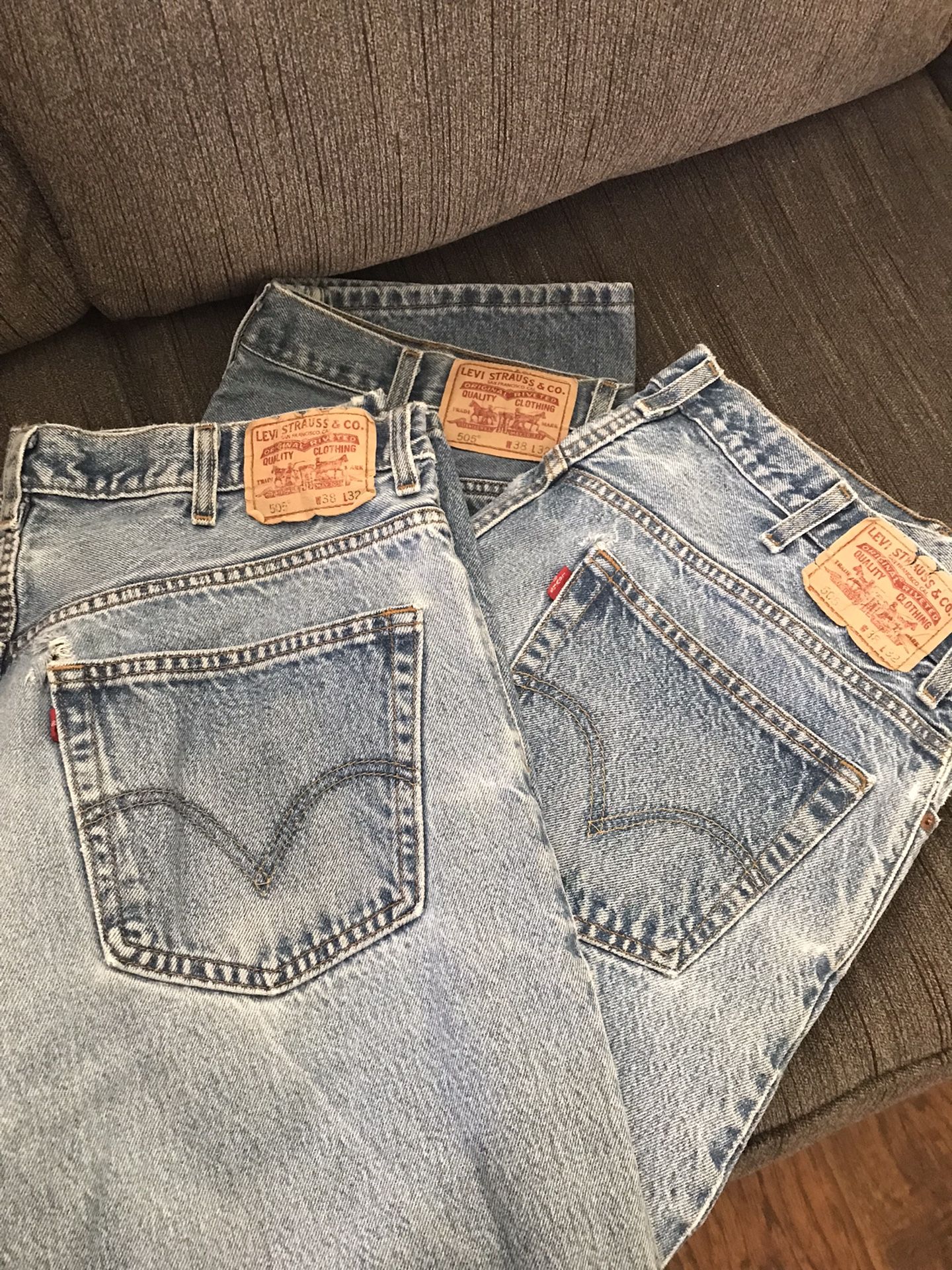 Levis 505 38x32 $25.00