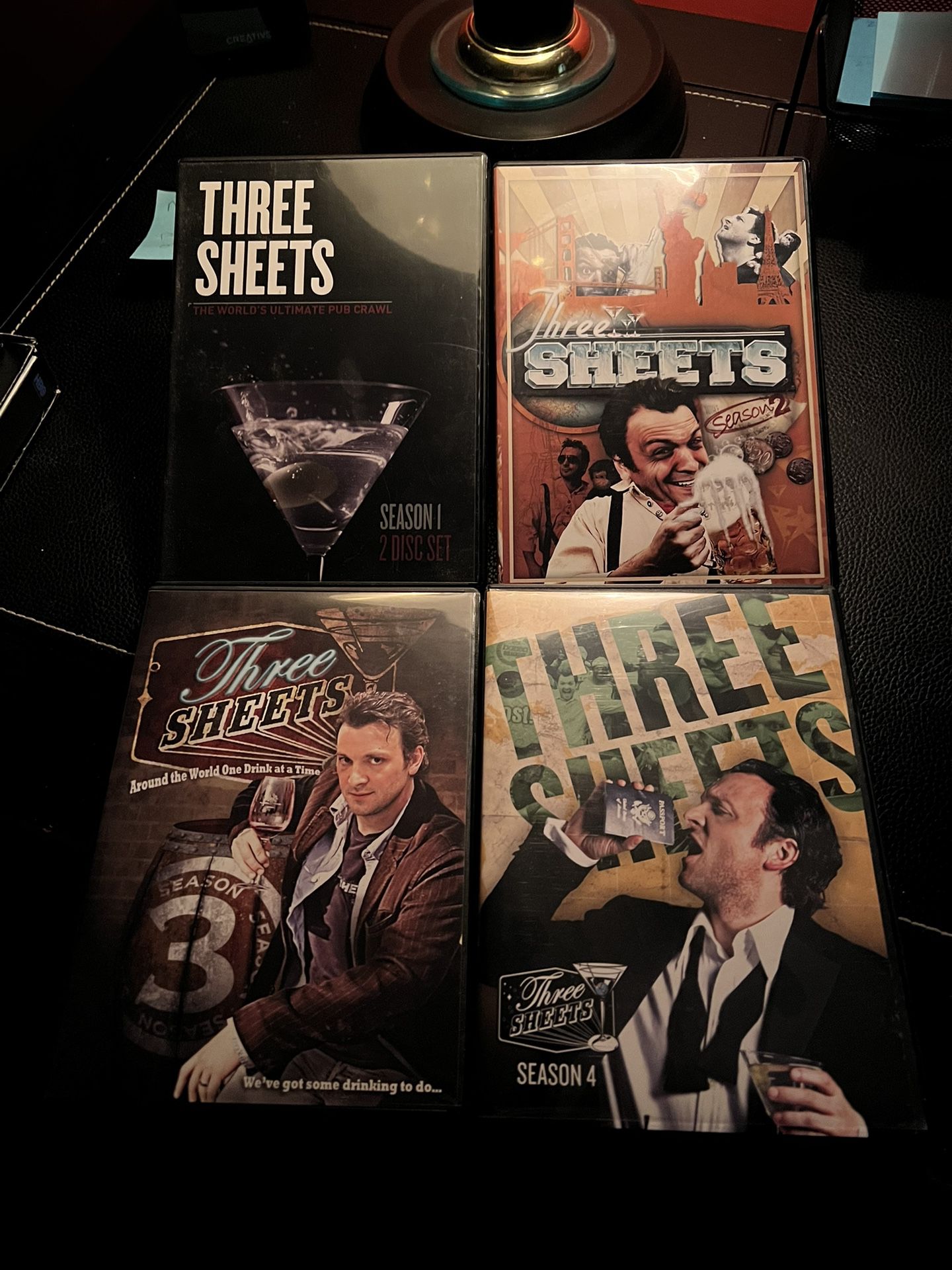 Three Sheets Complete Series on dvd Seasons 1-4
