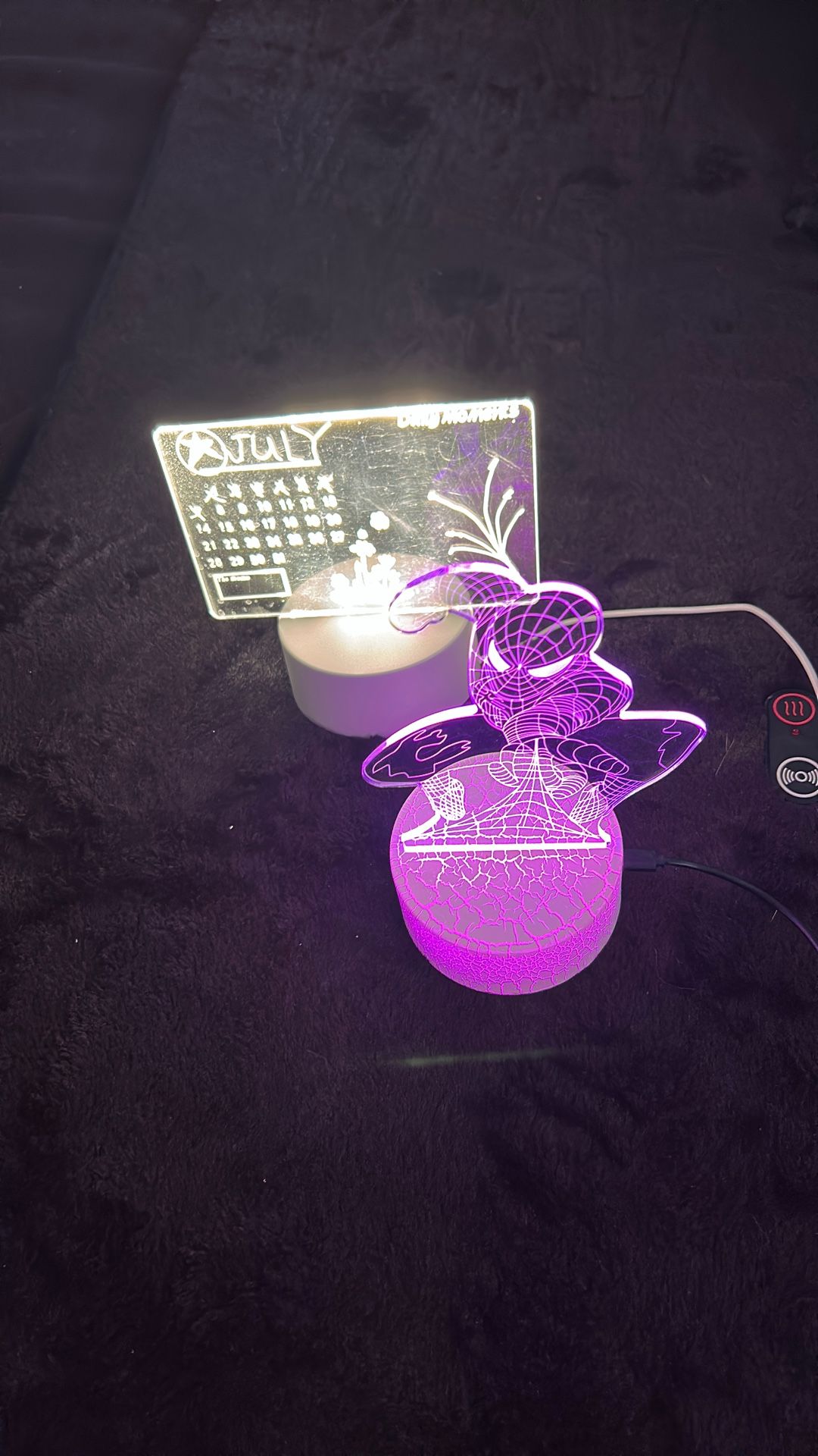 Light Hologram Spider Man