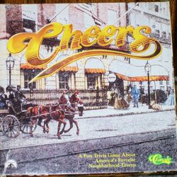 CHEERS trivia Board Game Complete Like New