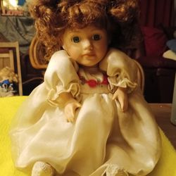 Porcelain Collector Doll