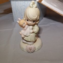 Precious Moments 4 Years Old Figurine New Open Box