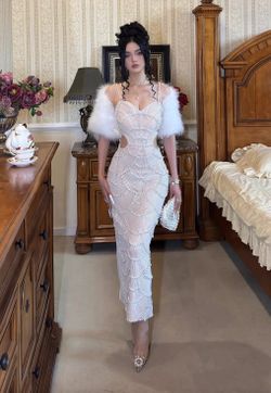 Elegant Petal Dress