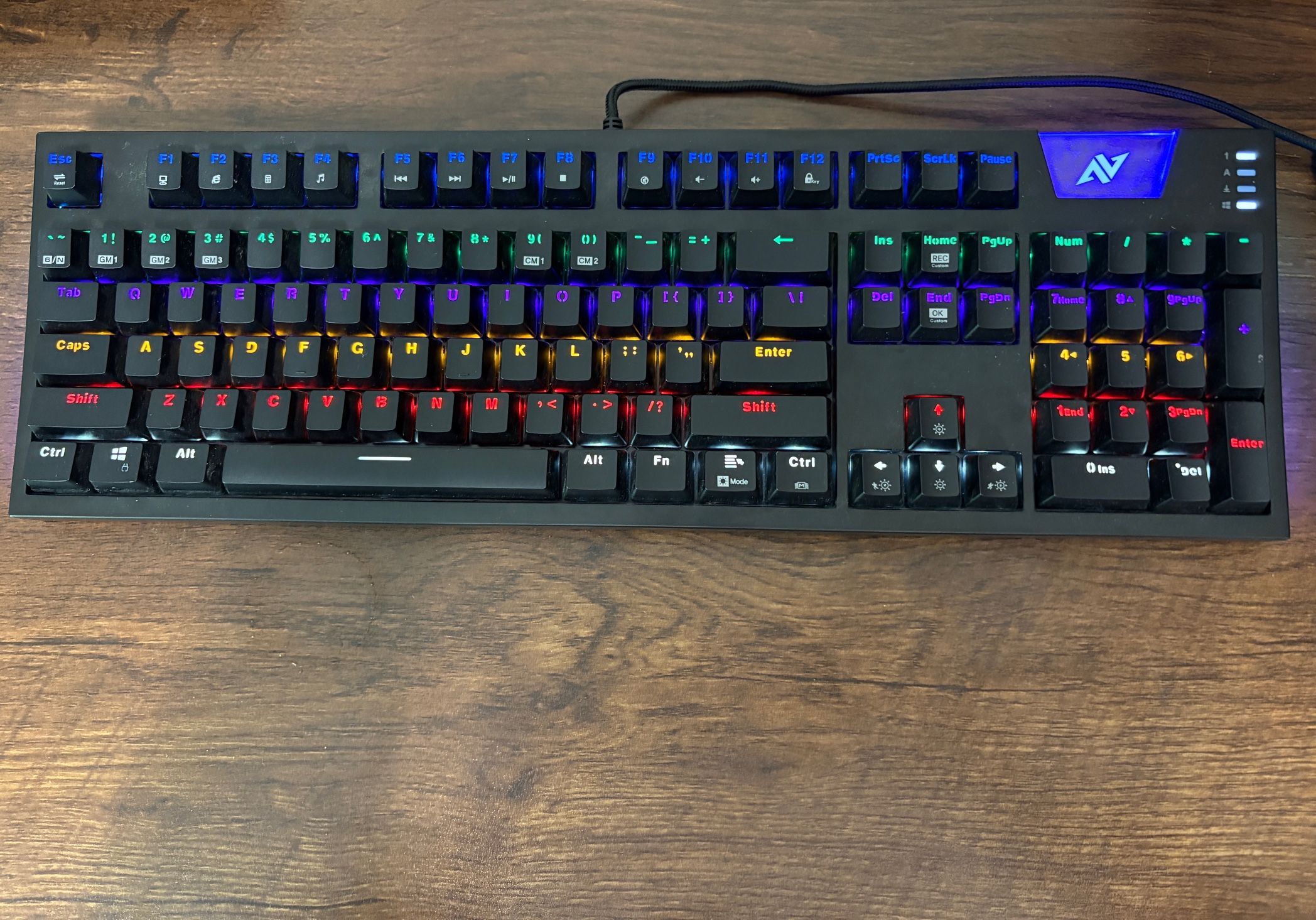 ABKO K660 ARC Mechanical Gaming Keyboard – RGB, Tested & Working