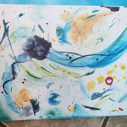 "Becoming" Original Oil Abstract Painting 