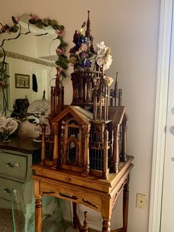 Victorian Cathedral Style Bird Cage