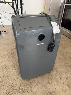 Hisense Portable Air Conditioner – Model AP13HR2G - 7,500 BTU/hr cooling capa