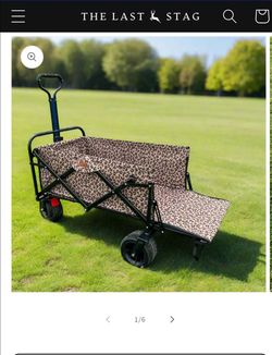 Leopard Tailgate Wagon/Cart